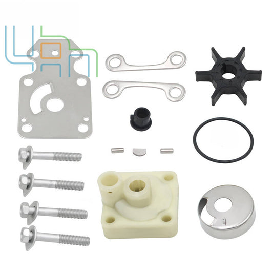 Solid Spare Yamaha 15 / 20 HP 4-Stroke Water Pump Kit W/Housing Replaces 6AH-W0078-00-00