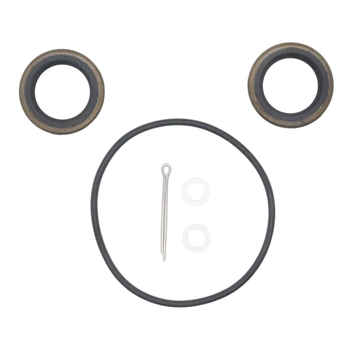 Solid Spare Lower Unit Oil Seal & O-ring 320862 305123 306394 311598 OMC Cobra 4-CYL V6 & V8