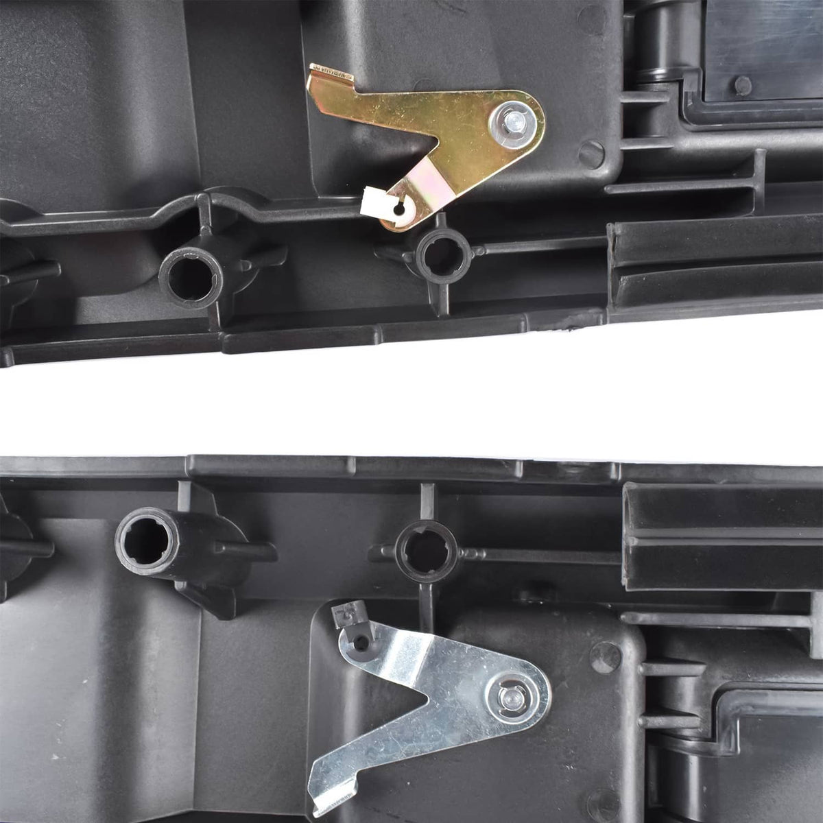 Solidspare 2Pcs New Front Interior Door Handles L&R Black for Freightliner FLD120 FLD120SD