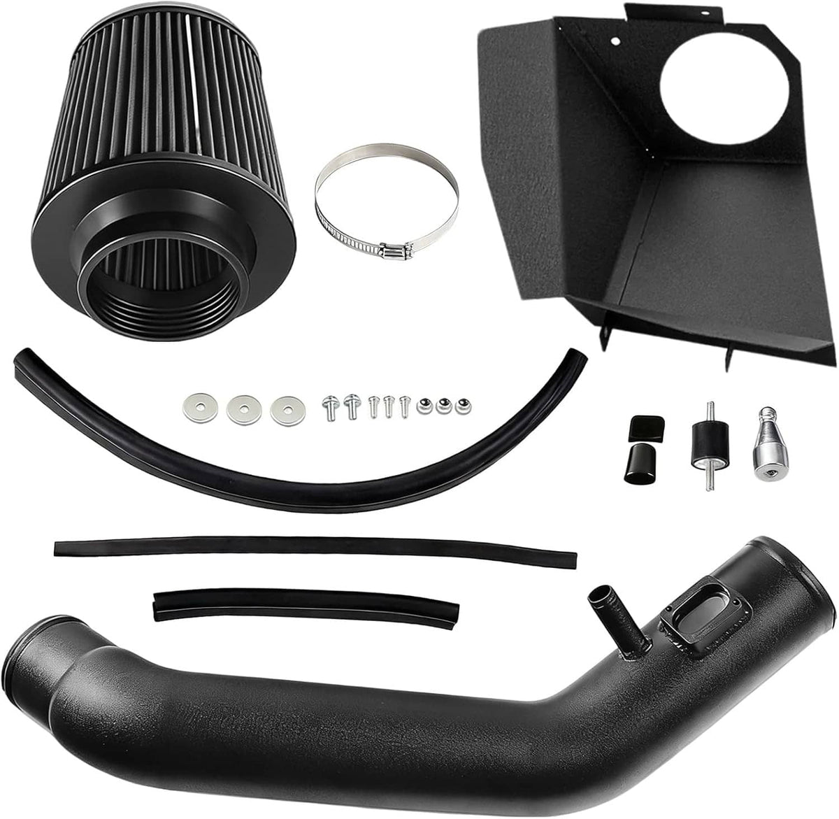 Solidspare Cold Air Intake System For BMW 12-15 335i/14-16 435i M235i /16 M2 N55 3.0L Turbo