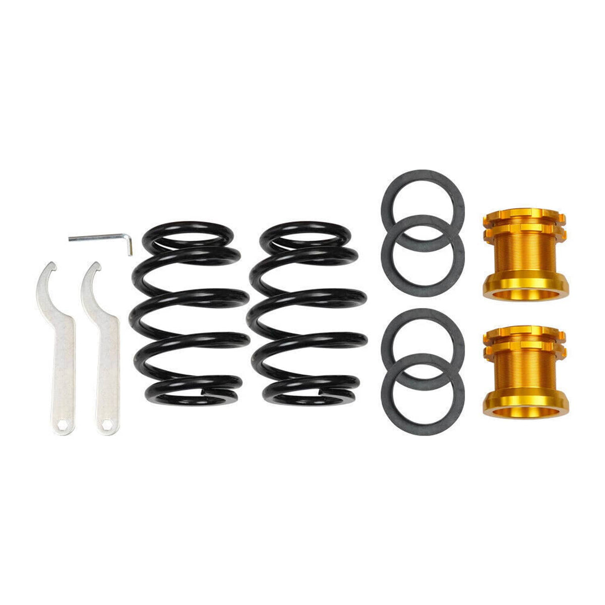 Solidspare Coilovers Suspension Kit For 06-11 Honda CIVIC Adjustable Height Shocks Struts