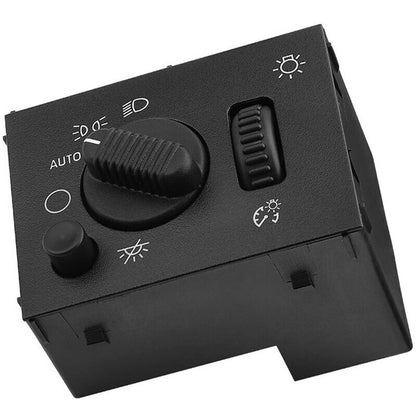 Solidspare LED Headlight Switch For 03-06 Chevy Silverado Suburban Tahoe Sierra Black