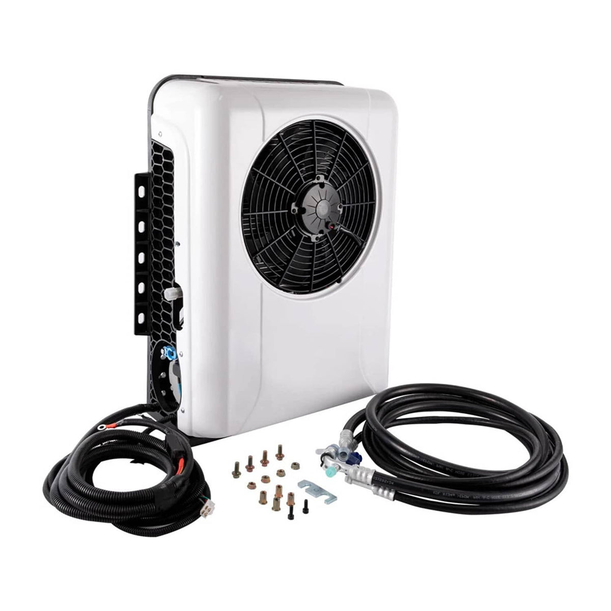 Solidspare 12V 12000BTU Truck Cab Air Conditioner Split AC For Semi Trucks Bus RV Caravan
