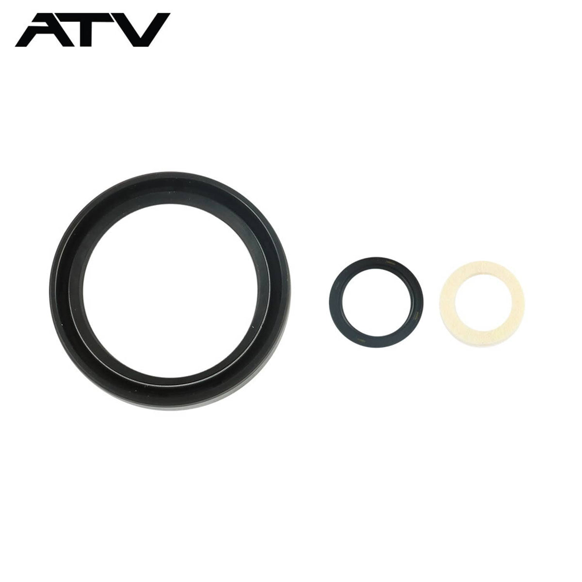 Solidspare For Honda Rancher 420 TRX420 2x4 4x4 Rear Brake Drum Bearing Seals Kit 2014-2023