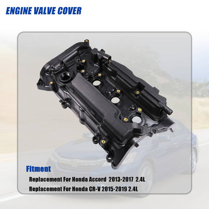 Solidspare Engine Valve Cover For Honda Accord 2013-2017 CR-V 2015-2019 L4 2.4L WITH Gasket
