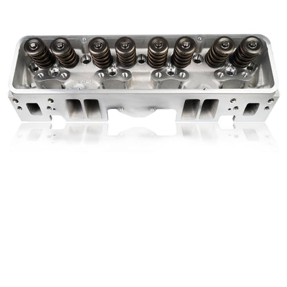 Solidspare Complete Aluminum Cylinder Head For SBC Chevy 350 190cc 64cc 2.02/1.60 Angle