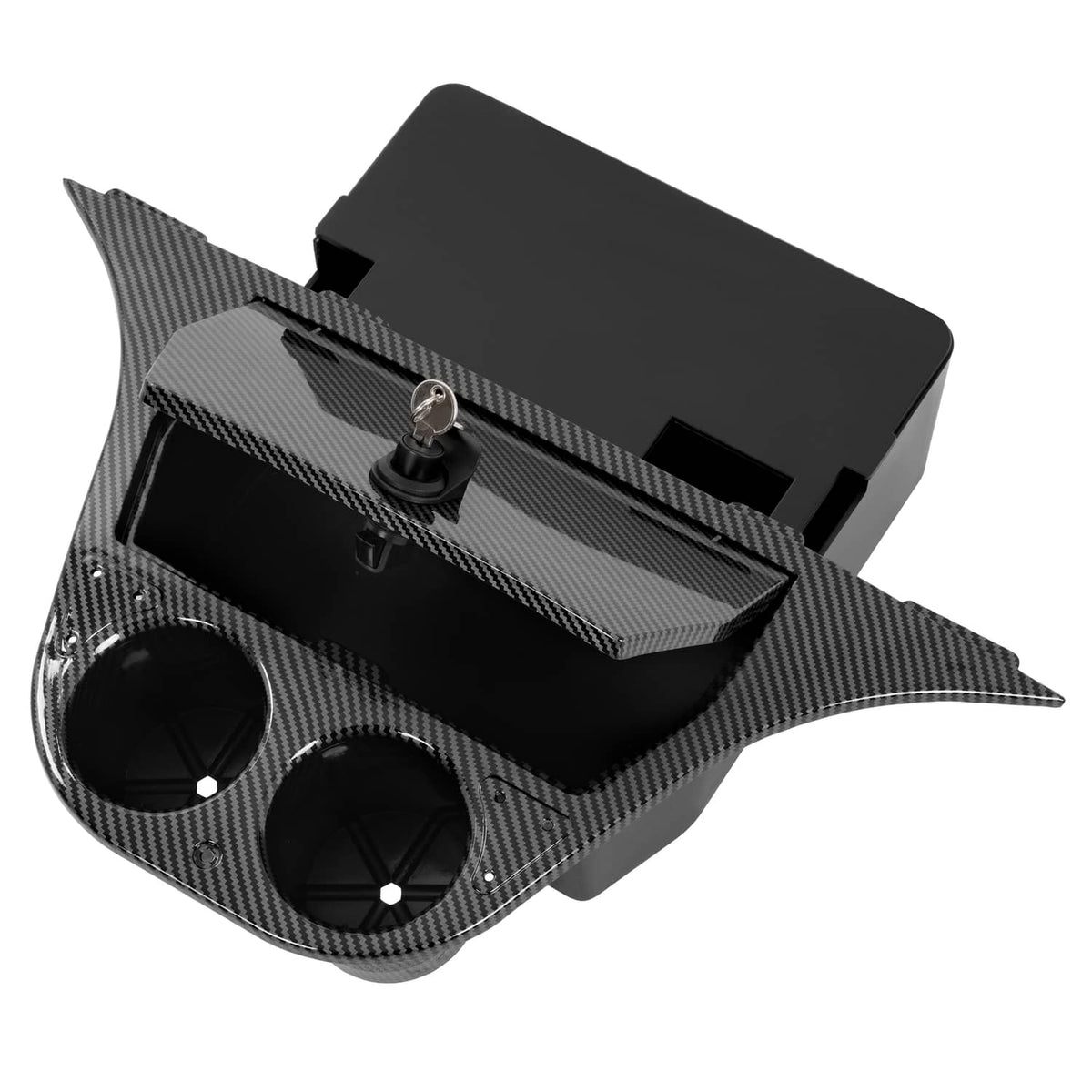 Solidspare Plastic Carbon Fiber Style Golf Carts Dash Compartment For Yamaha Drive