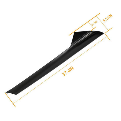 Solidspare Left Side Windshield A-Pillar Molding INNER OUTER Trim for 2011-19 Ford Explorer