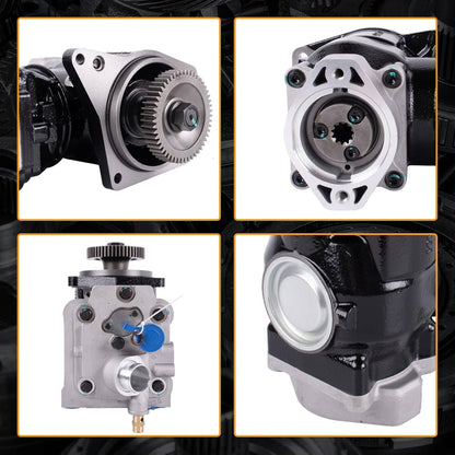 Solidspare For Detroit Diesel DD15 Truck Air Brake Compressor with Gear DDE RA4711302515
