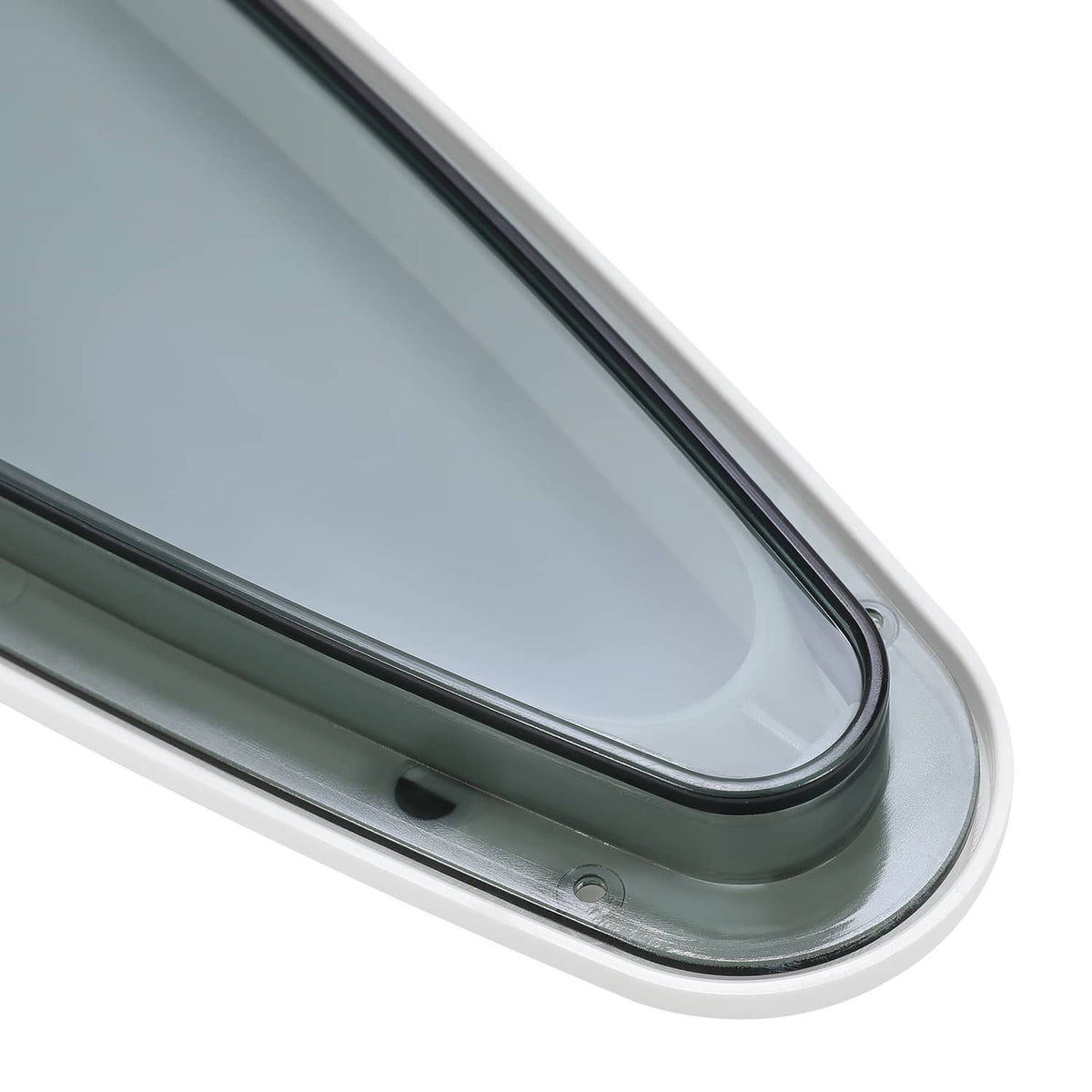 Solidspare Port Hole Bow Oval Window with Outer Ring For Sea Ray Boat 2004 & 2007