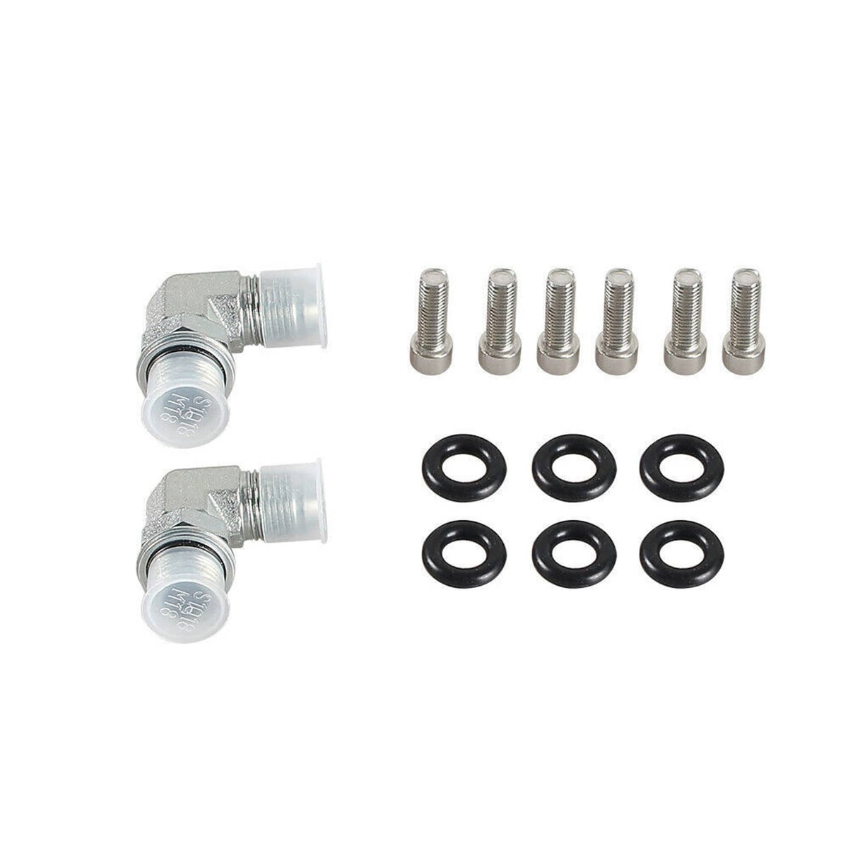 Solidspare Aluminum Billet Tappet Cover Kit for Cummins 89-02 Dodge Ram 5.9L 12/24v Diesel