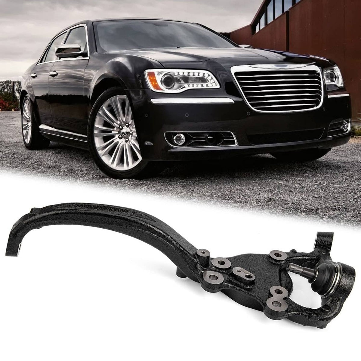 Solidspare Front Right Side Steering Knuckle For 2012-2021 Chrysler 300 Dodge Challenger