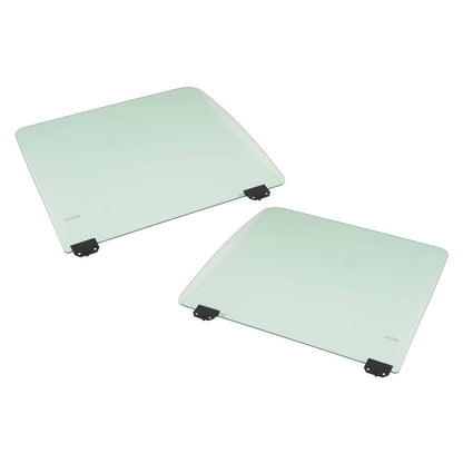 Solid Spare Pair Crew Cab Rear Door Glass LH+RH For 99-12 Ford F250 F350 F450 F550 F650 F750