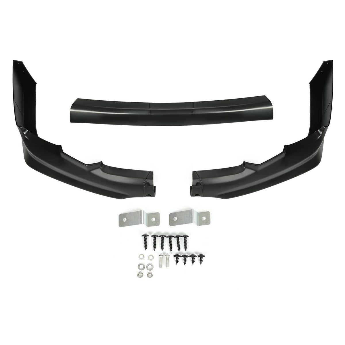 Solid Spare For Toyota Corolla 2011-2013 T Style Front Bumper Lip Chin Spoiler Matte Black