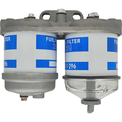 Solid Spare 83929882 Dual Fuel Filter Glass Bowl Fit for International 574 584 684 784