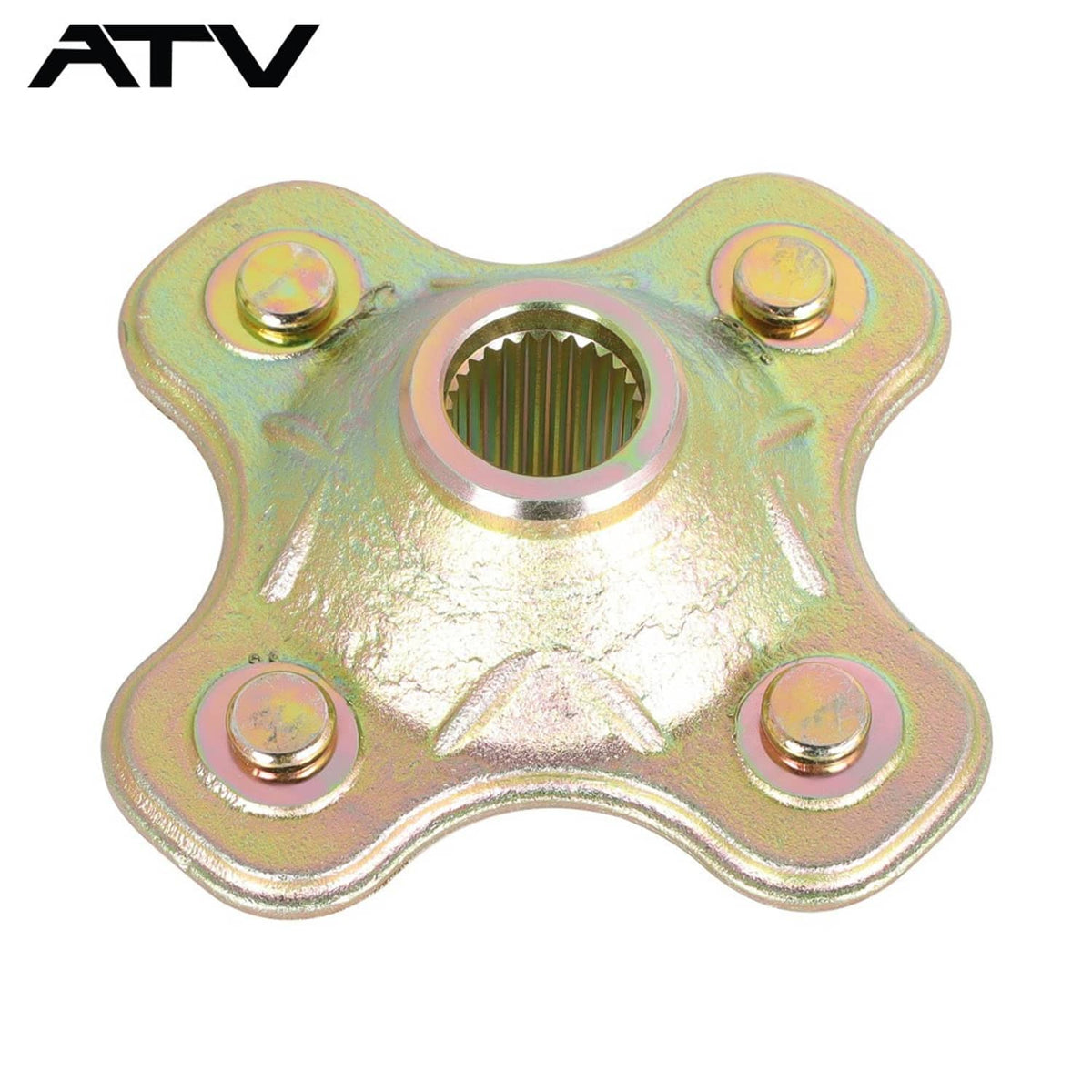 Solidspare Rear Wheel Axle Hub for Yamaha Kodiak 400 YFM400FW Fa YFM400A 2X4 1993-2002