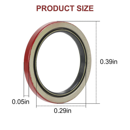 Solidspare 4Pcs Oil Seal Replacement for Dexter 010-051-00 Grease 9K 10K 10-51 Trailer Axle
