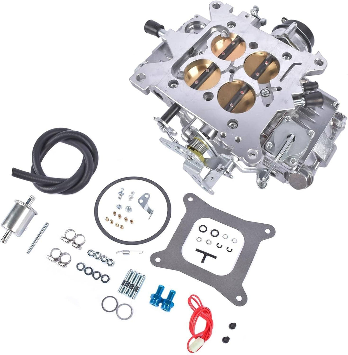 Solidspare Carburetor For 0-80458SA Holley 4-Barrel Square Bore 600 CFM Electric Choke 4160