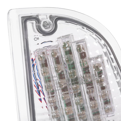 Solid Spare Pair Clear LED Turn Signal Lights Fit For 86-08 KW Kenworth K300 T300 T330 T600