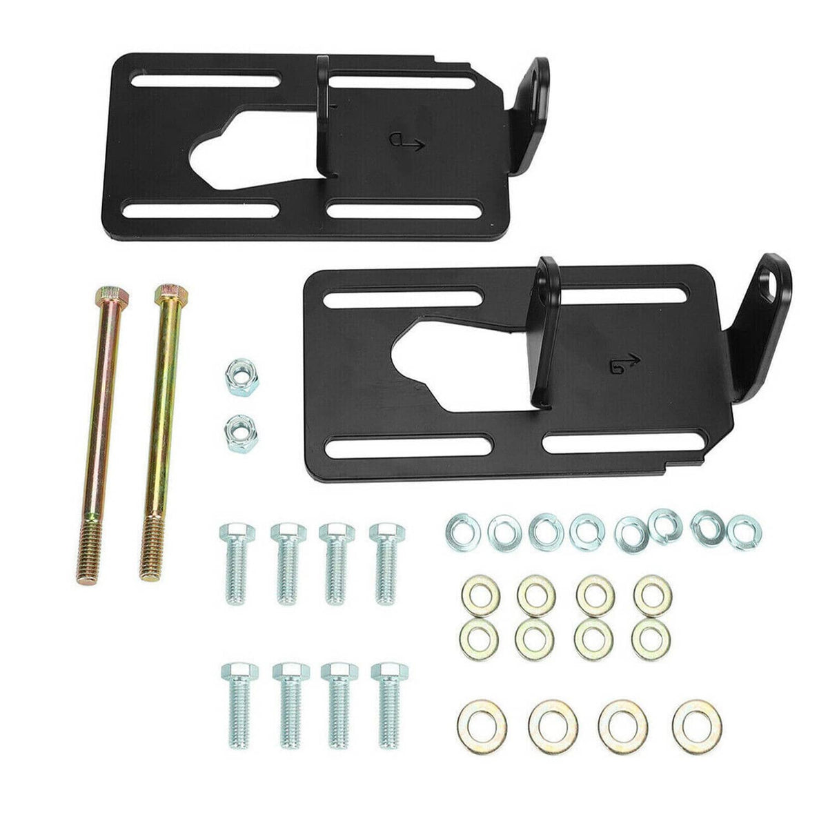 Solidspare Adjustable Conversion Engine Motor Mounts For 88-98 Swap LS1/LS2/LS6/LSX/LQ4/LQ9