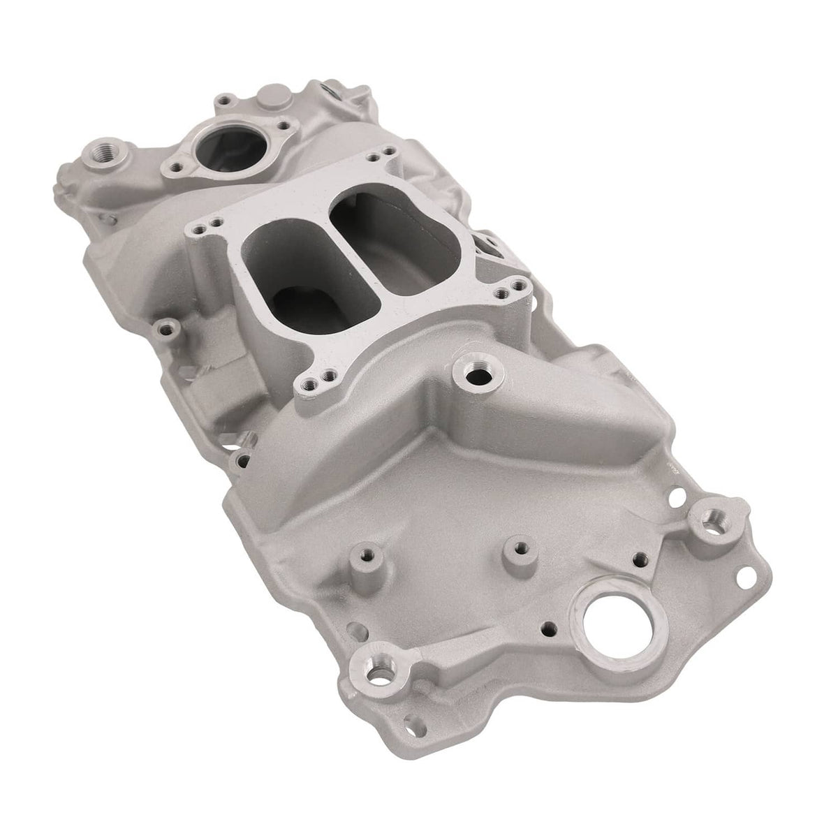 Solidspare 262-400 Dual Plane Front Intake Manifold For Small Block Chevy SBC 1955-1986 NEW