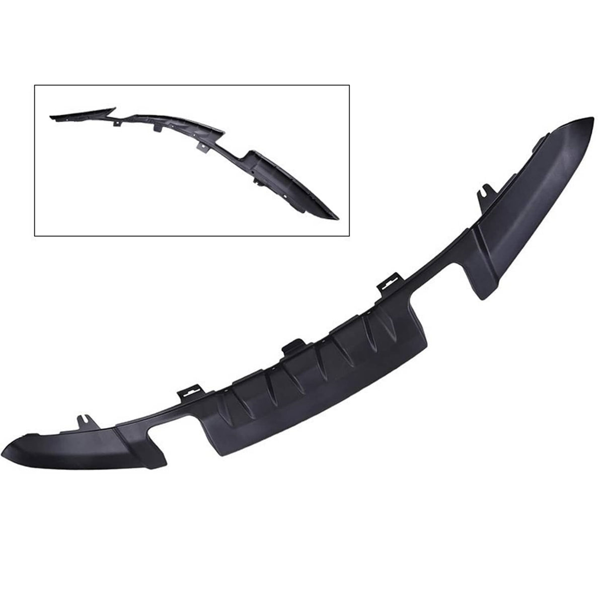 Solidspare New Front Lower Valance Panel Fits For 2015-2017 Ford F-150 HL3Z17626BB Black