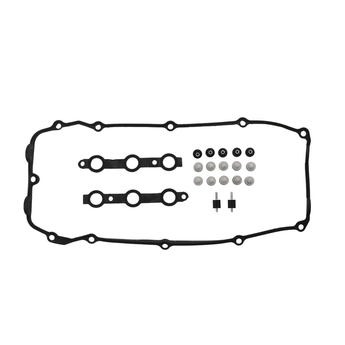 Solidspare Aluminum Engine Valve Cover W/ Gasket For BMW M54 E46 325Ci 325i 330i 525i X3 X5