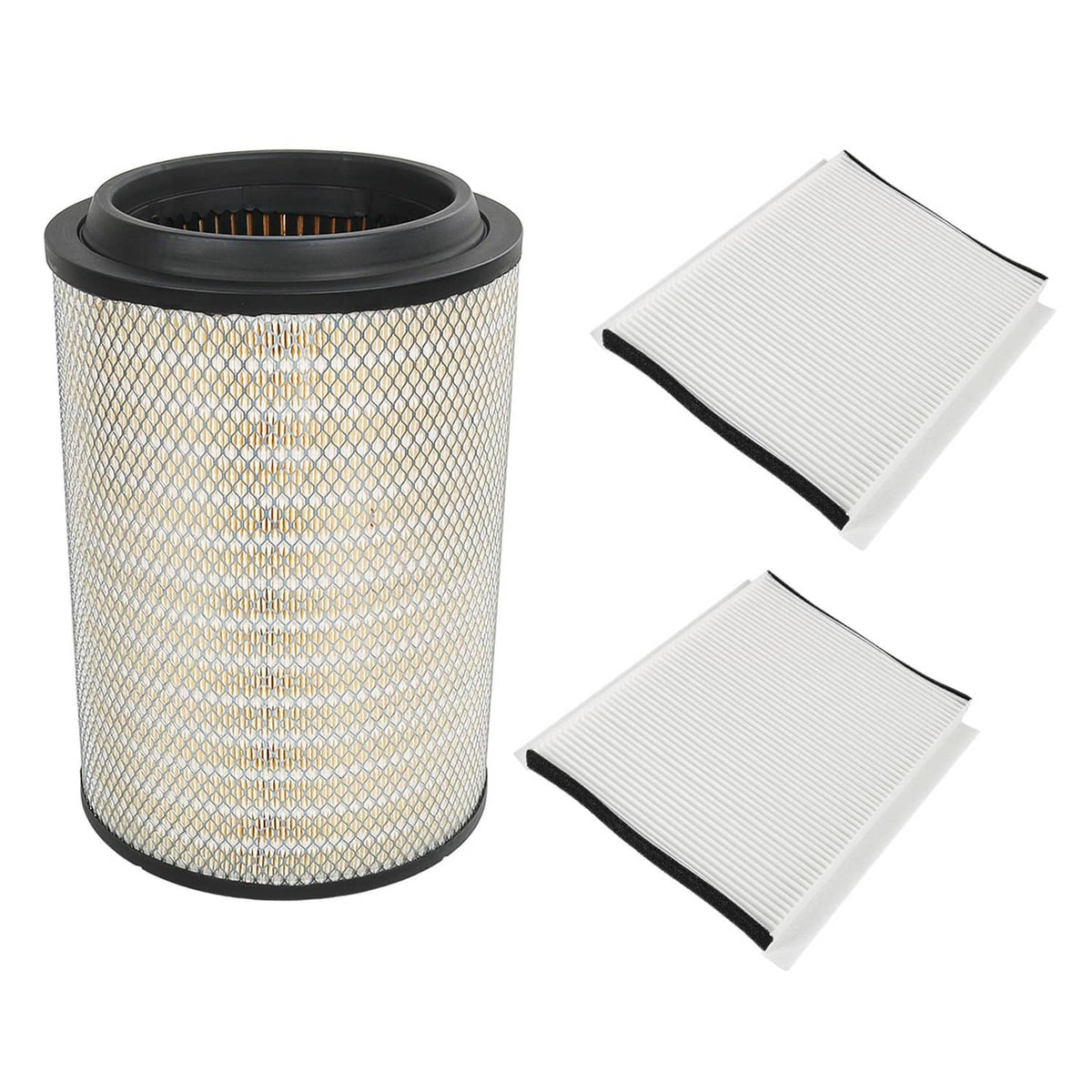 Solidspare Engine & 2 Air Filters P606720 P606555 For Volvo VNL 780 760 860 670 VN 780 670
