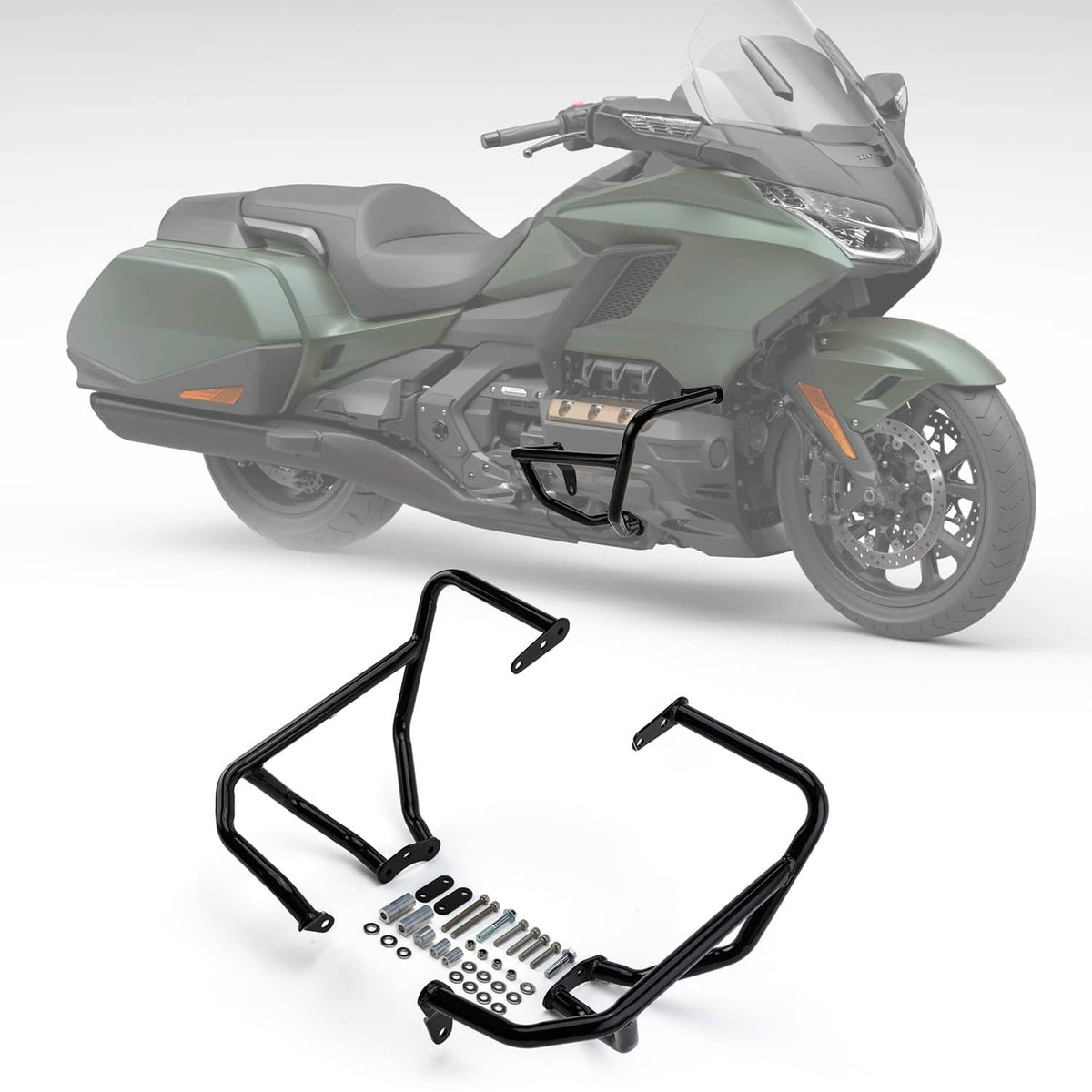 Solidspare Engine Guard Crash Bar Fit For Honda Goldwing GL1800 F6C F6B Bagger 2018-2025