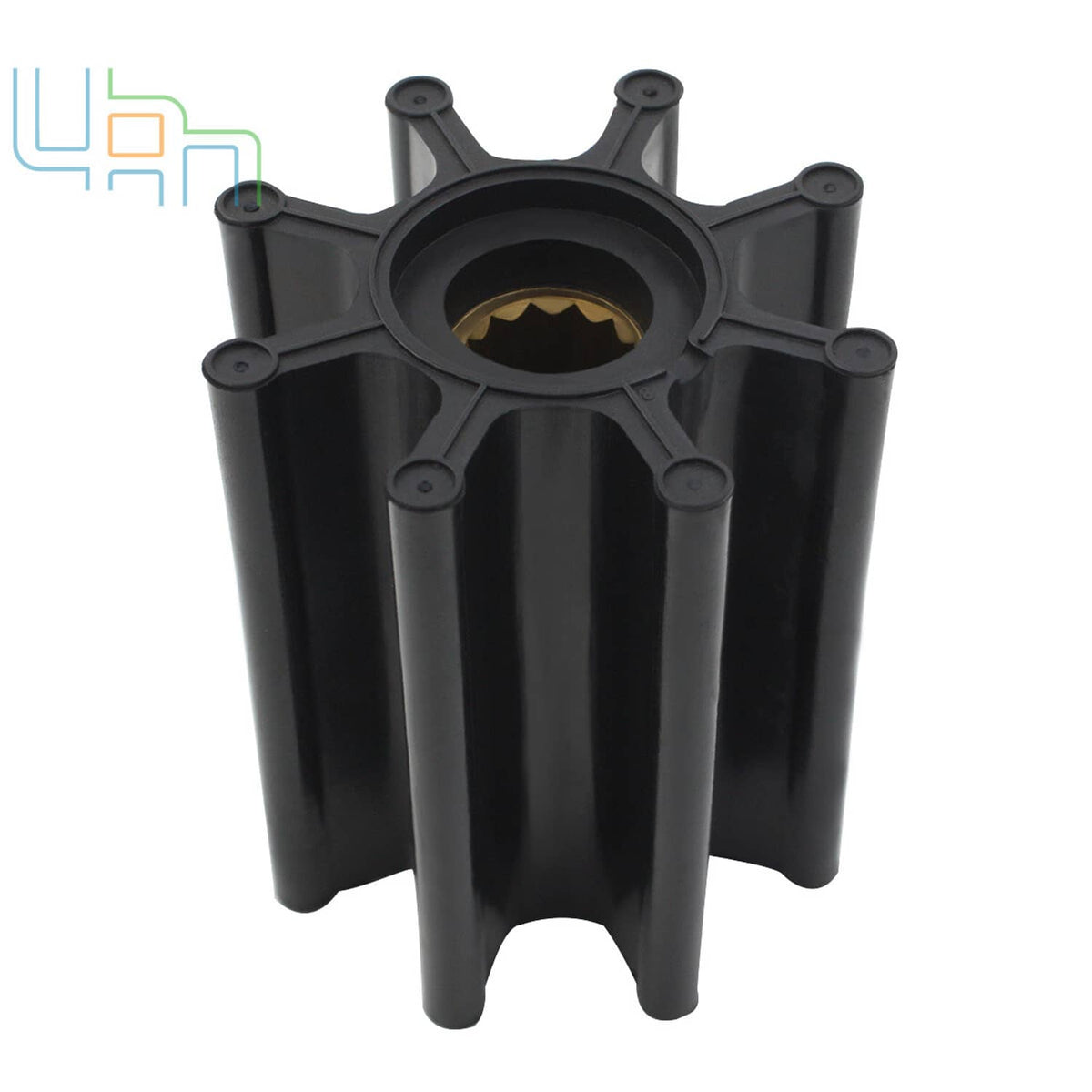 Solid Spare Water Pump Impeller for Jabsco 17018-0001 Mercury 47-816814T Caterpillar 3N5895