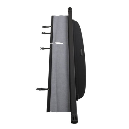 Solidspare Premium Retractable Cargo Cover Luggage Shade Black For 2007-2011 Honda CR-V CRV