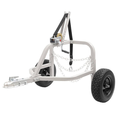 Solidspare Heavy-Duty Steel Log Skidder Arch Holder Set Logs Trailer Strong Load-bearing