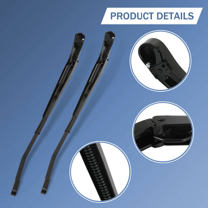 Solidspare Pair Front Windshield Wiper Arm For 15-23 Ford F150 Expedition Super Duty LH+RH
