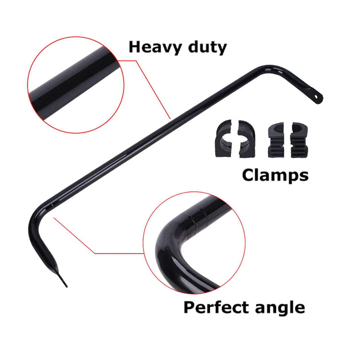 Solidspare 32.5" Rear Suspension Stabilizer Sway Bar Fits For Polaris RZR 800 S 4 2010-2014