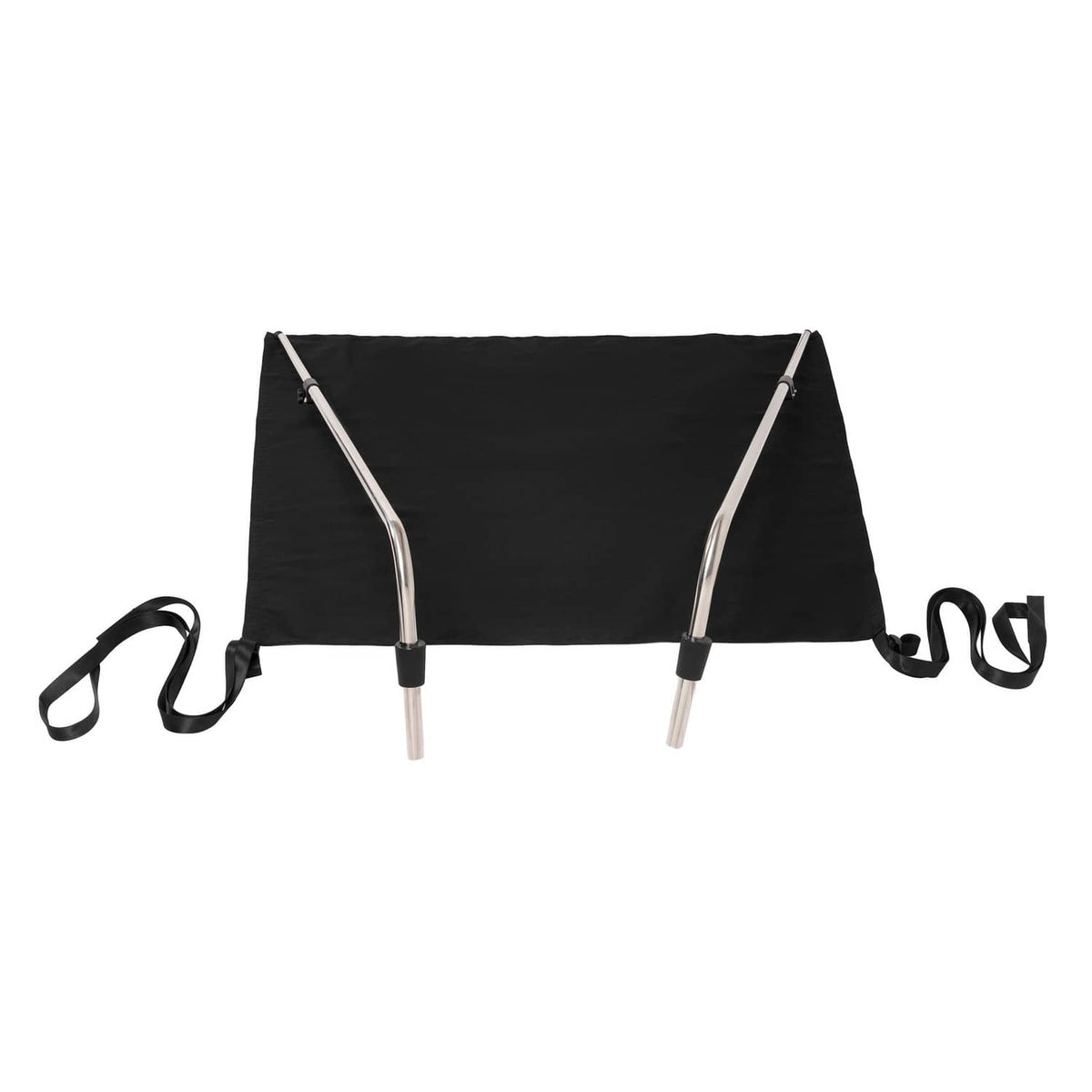 Solidspare Black Boat Sun Shade 304 Stainless Steel+Fabric Canopy For Universal Boat
