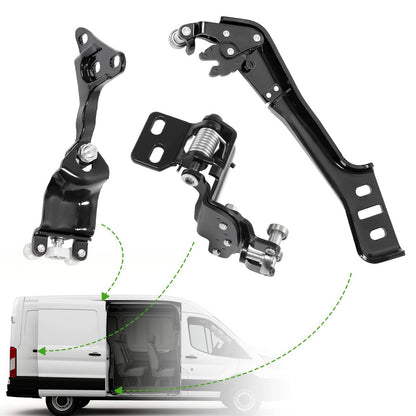 Solid Spare 3PCS Right Side Sliding Door Hinge Roller For Ford Transit 150 250 350 2015-2023
