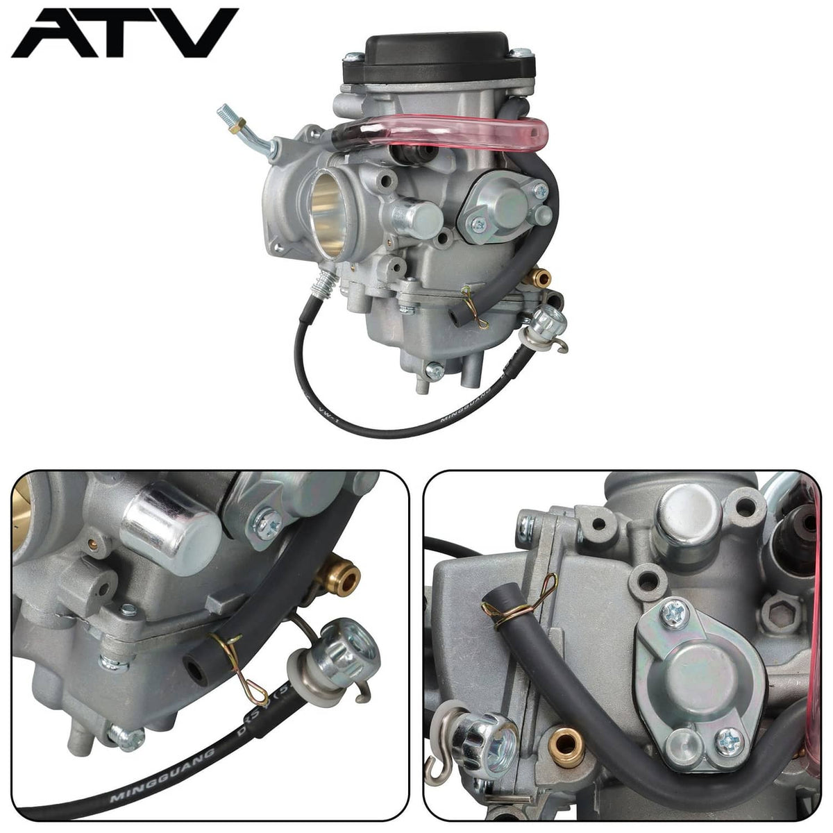 Solidspare Carburetor Kit For YAMAHA Big Bear Wolverine Kodiak Grizzly 250 350 400 US