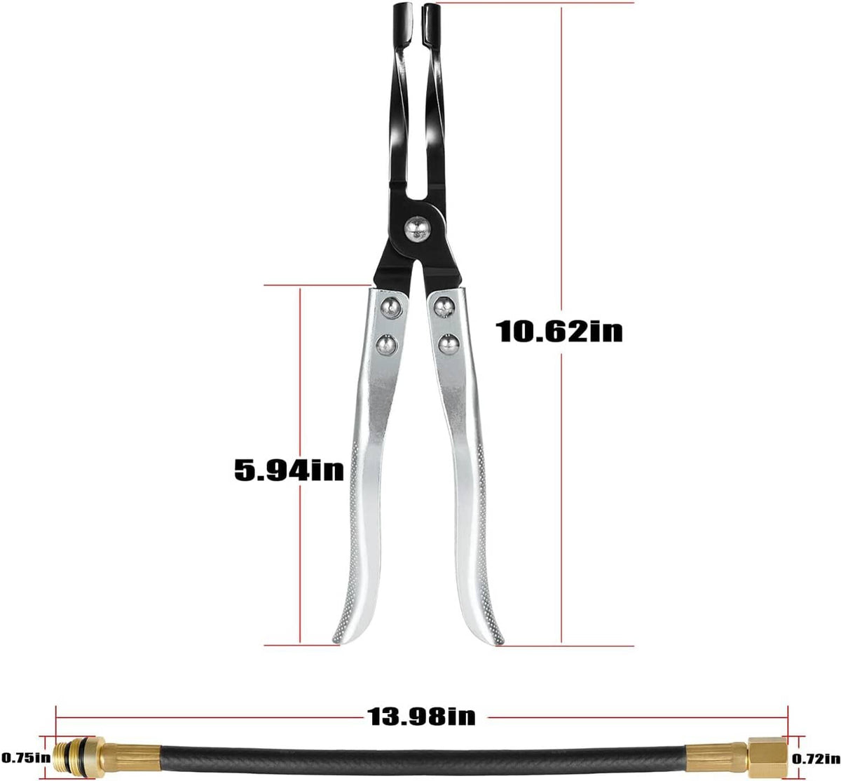 Solid Spare 36050 Valve Keeper Remover + 19700 Valve Holder + HW0107 Valve Stem Seal Pliers