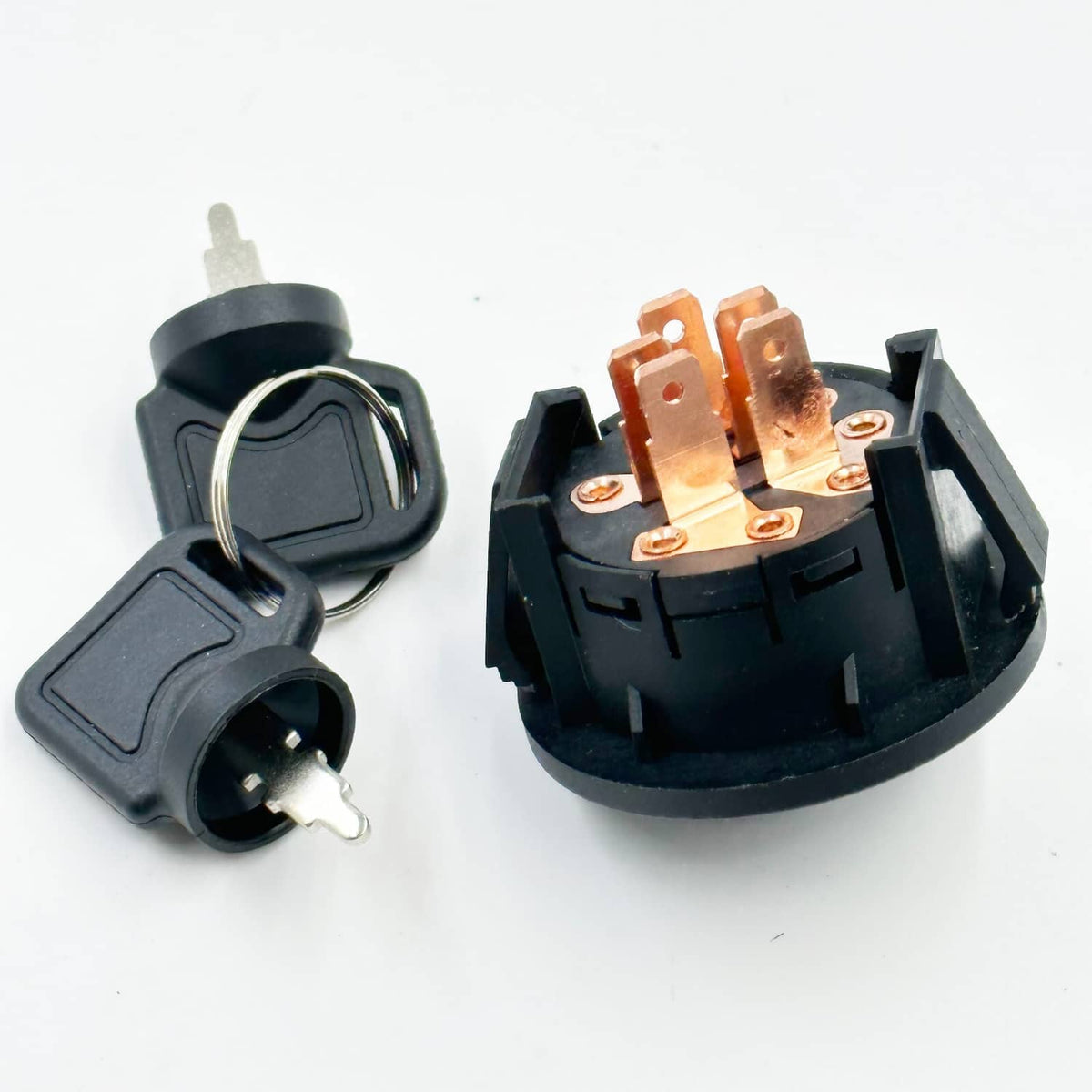 Solid Spare Ignition Switch for Toro Titan & TimeCutter Series SS MX ZS SW w/2 Umbrella Keys