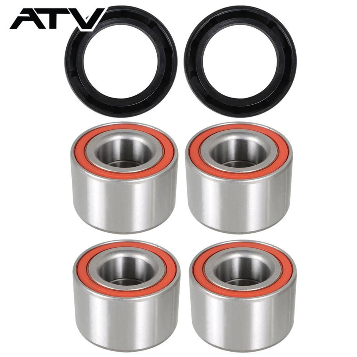 Solidspare 4 Wheel Bearings & Seals For Can-Am Renegade/Commander/Maverick 1000 850 800 570