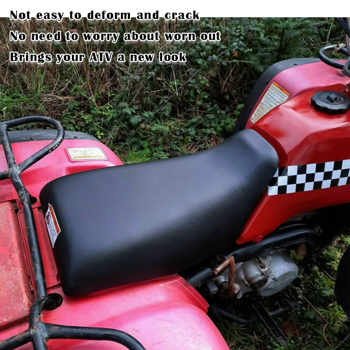 Solidspare ATV Complete Seat Set New For 1988-2000 Honda TRX300 TRX 300 FW Fourtrax 4X4