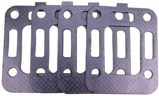Solid Spare Exhaust Riser Gasket for Mercruiser Quicksilver Premium 3.0 Alpha One 140 4PCS