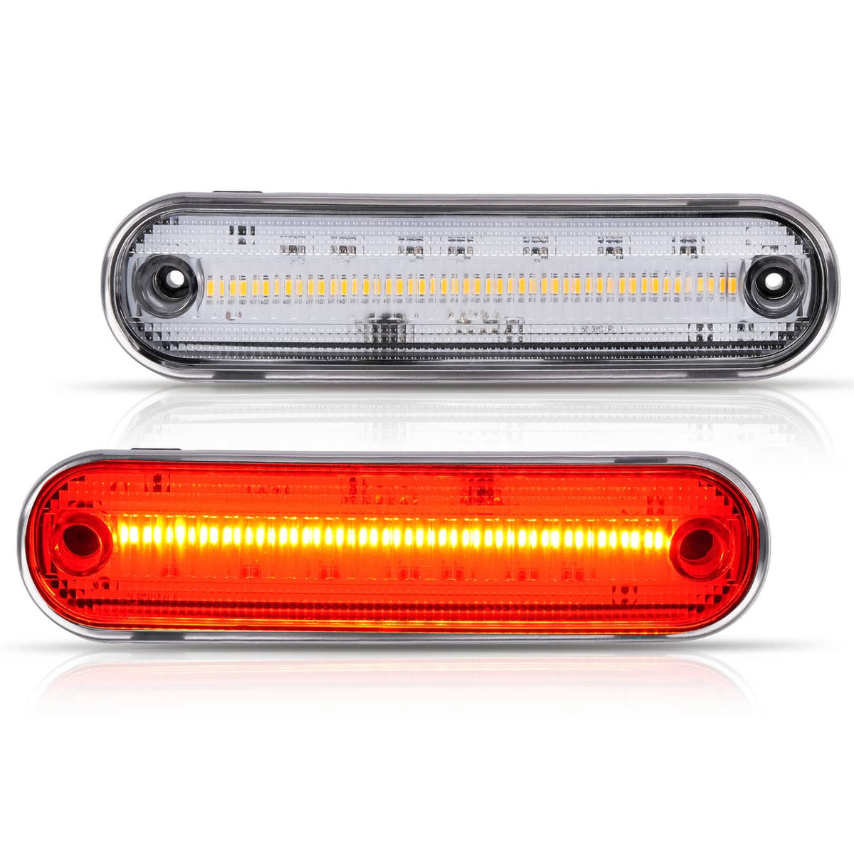 Solid Spare LED Front Rear Side Marker Lights Clear For Mazda Miata 1990-1997 MX-5 1999-2005