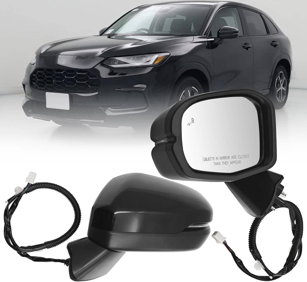 Solidspare Side Mirror for 2023-2025 HONDA HR-V with BSD Signal Light Heated Driver Side