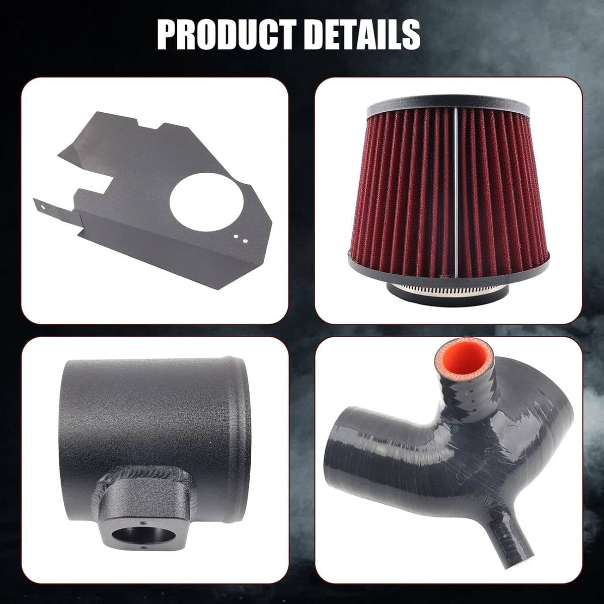 Solidspare Cold Air Intake System For 2010-2016 BMW 535i 535i xDrive F10 F11 N55 3.0T Turbo