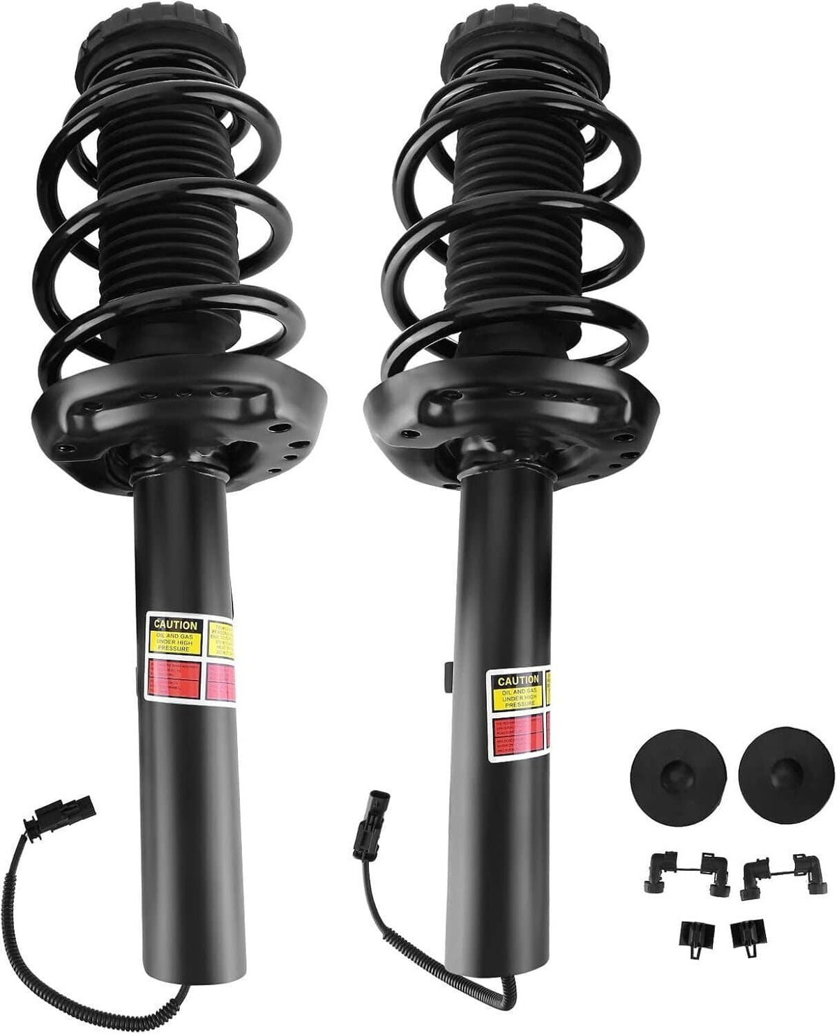 Solidspare 2Pcs Front Suspension Strut shocks w/ Electric for 13-19 Cadillac XTS 84677093