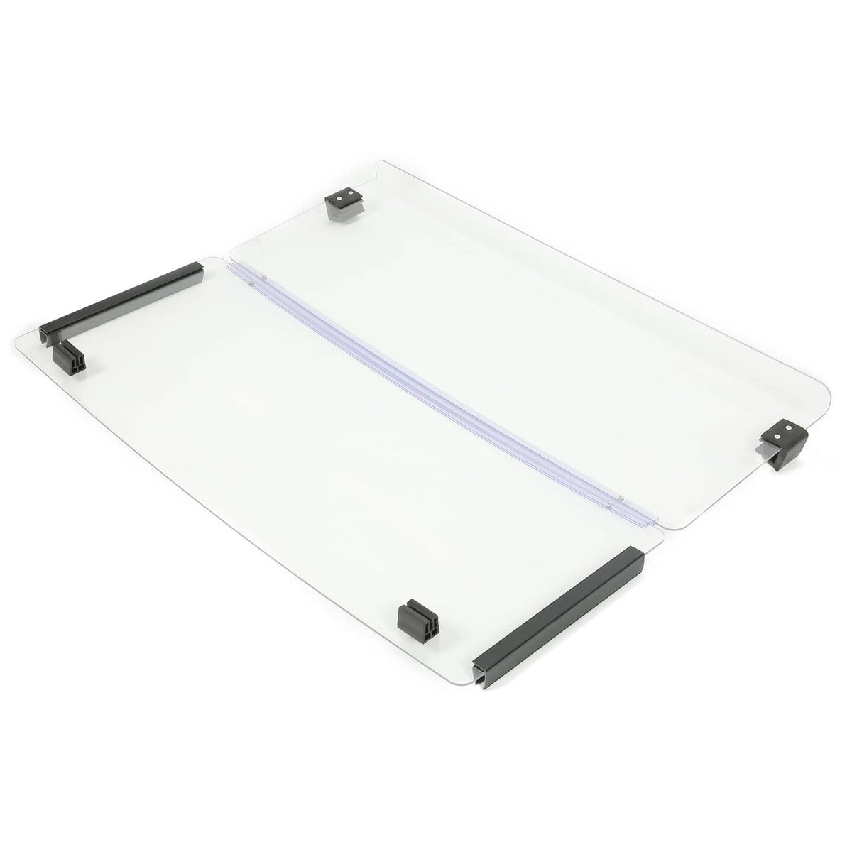 Solidspare Golf Cart Folding Clear Windshield For EZGO Marathon 1986-1994.5