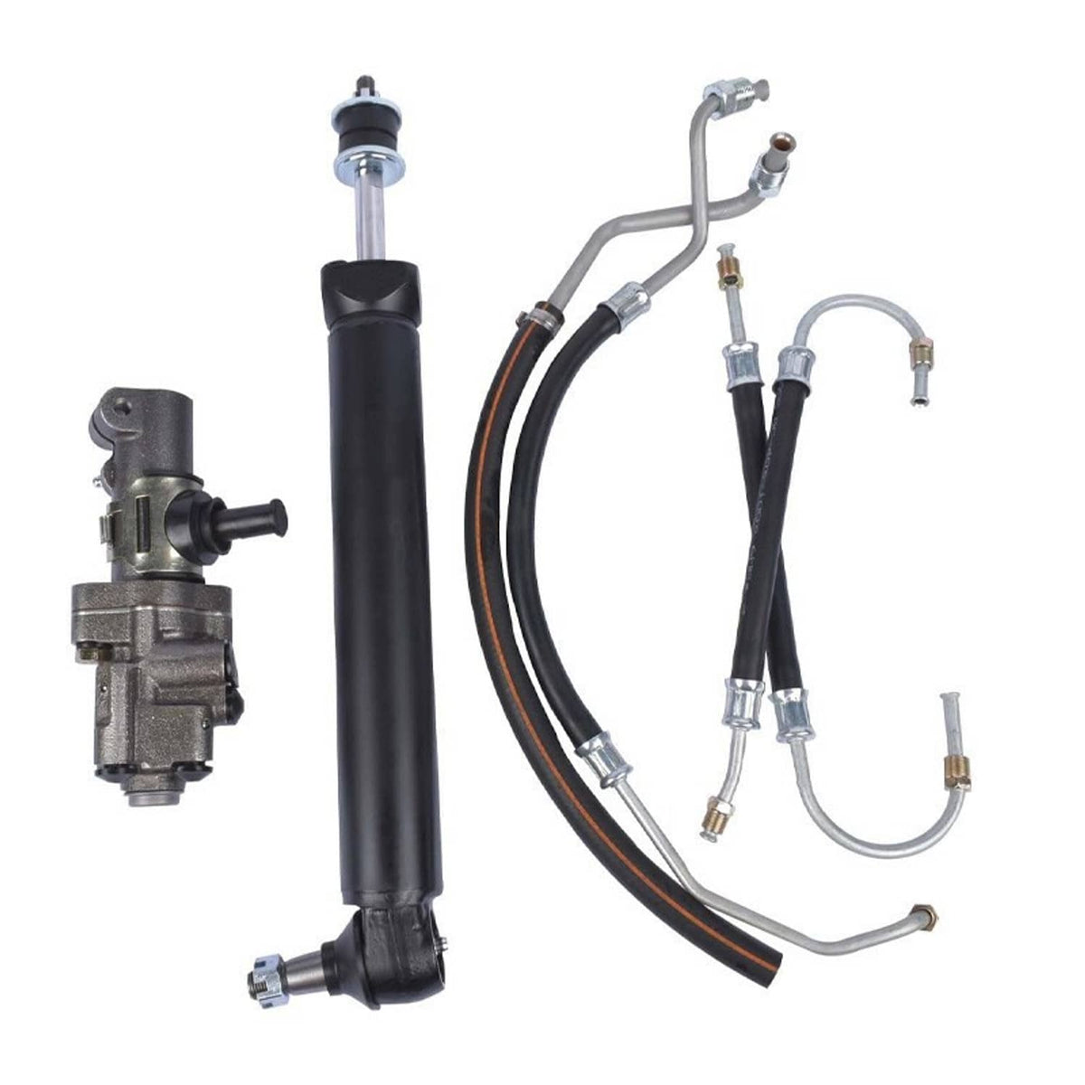 Solidspare For 1963-1979 Corvette Power Steering Valve Cylinder Ram Hose Kit NO CORES C2 C3