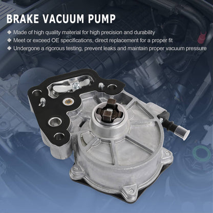 Solidspare Vacuum Pump 12704586 12662789 For Chevrolet Malibu Cruze Buick GMC 1.4L 1.5L