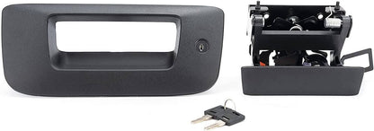 Solidspare Black Tailgate Lock Kit 22755305 for 2007-2014 Chevrolet Silverado GMC Sierra